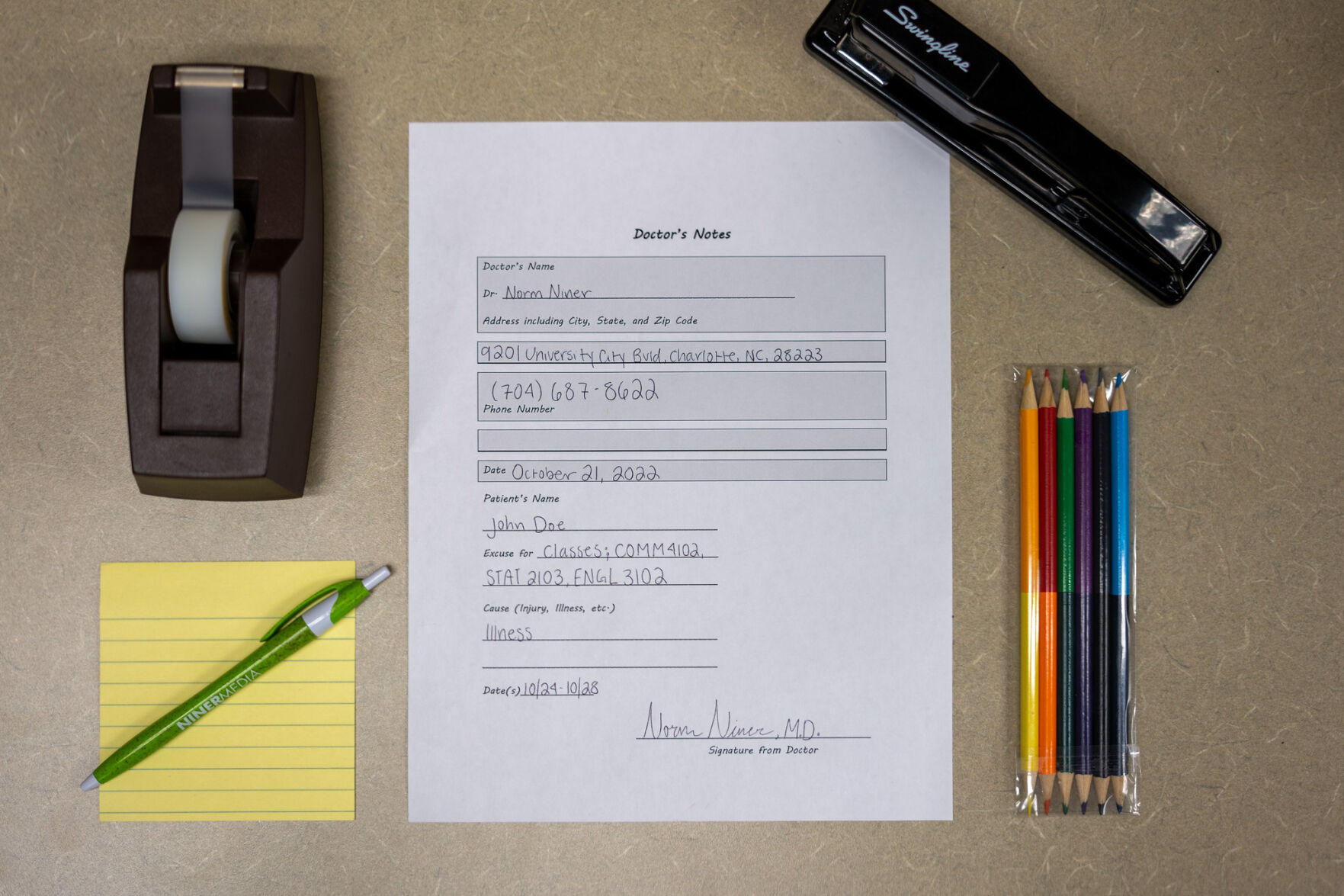 Doctor's Note
